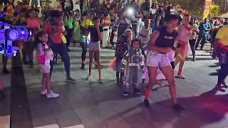 4 MIN MARTINIQUE DANCE PARTY WORKOUT - Full Body/No Equipment  🏝️ 🌞