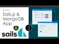 Build a Sails js App Part 3 - Article List Add Pages