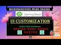 6 Customize User Interface of Spring Boot Admin Server Microservices Demo with Spring Boot