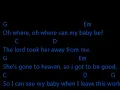 Pearl Jam Last Kiss Lyrics and Chords