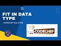 Fit in Data Type Problem Code DATATYPE CodeChef Solution Python Coder