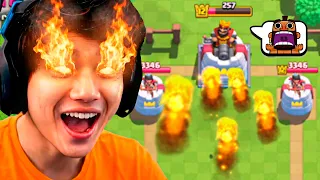SÓ VALE USAR BOLA DE FOGO NA TORRE DO REI!! DESAFIO IMPOSSÍVEL #3