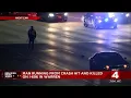 Man running from crash hit and killed on I-696 in Warren