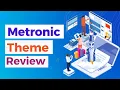 Metronic Bootstrap Admin Dashboard Template Metronic Theme Review