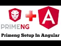 Primeng Setup in Angular Project PremeNG Angular