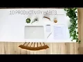 HEALTHY PRODUCTIVITY HABITS printable guide