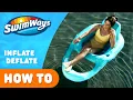 How to inflate deflate SpringFloats with Hyper-Flate by SwimWays