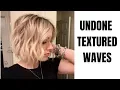 UNDONE TEXTURED WAVES short hair