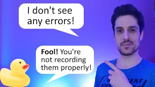 Error recording - How to record errors in your application to debug later