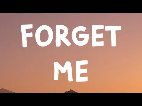 Download MP3 Lewis Capaldi - Forget Me (Lyrics)