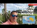 Tropical storm Nicole Viera Florida