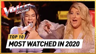 The MOST WATCHED Blind Auditions of 2020 | The Voice Rewind