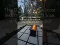 Cost affordable easy to build and functional We love our DIY paver patio