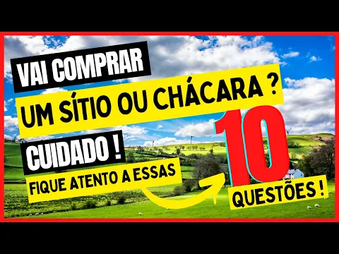 Download MP3 POR QUE EXISTEM TANTOS SÍTIOS E CHÁCARAS A VENDA ?  10 DICAS VALIOSAS !