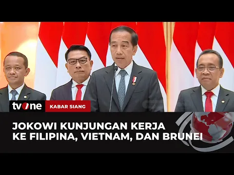 Absen di HUT PDIP, Presiden Jokowi Kunker ke Filipina