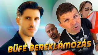 Bereklámoztuk a legkomolyabb büféket Sanyival a Tiktokon 🍔🍕🍨 Matcha warning! 🍵