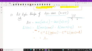 LAPLACE TRANSFORM OF UNIT STEP FUNCTION AND DIRAC DELTA FUNCTION