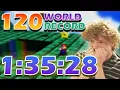 Lagu [WORLD RECORD] Super Mario 64 120 star speedrun in 1:35:28
