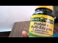 Professor V s Spring Valley Probiotic Multi-Enzymes from Walmart for Bodybuildng