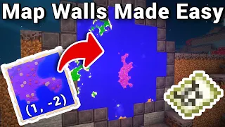 The Art of Large Map Wall Organization in Minecraft A Short Guide