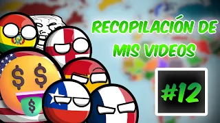 RECOPILACIÓN #12 DE MIS VIDEOS DE COUNTRYBALLS 🤑👌📽️ - | Manussi340 😎