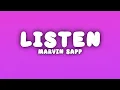 Marvin Sapp - Listen (Lyrics)