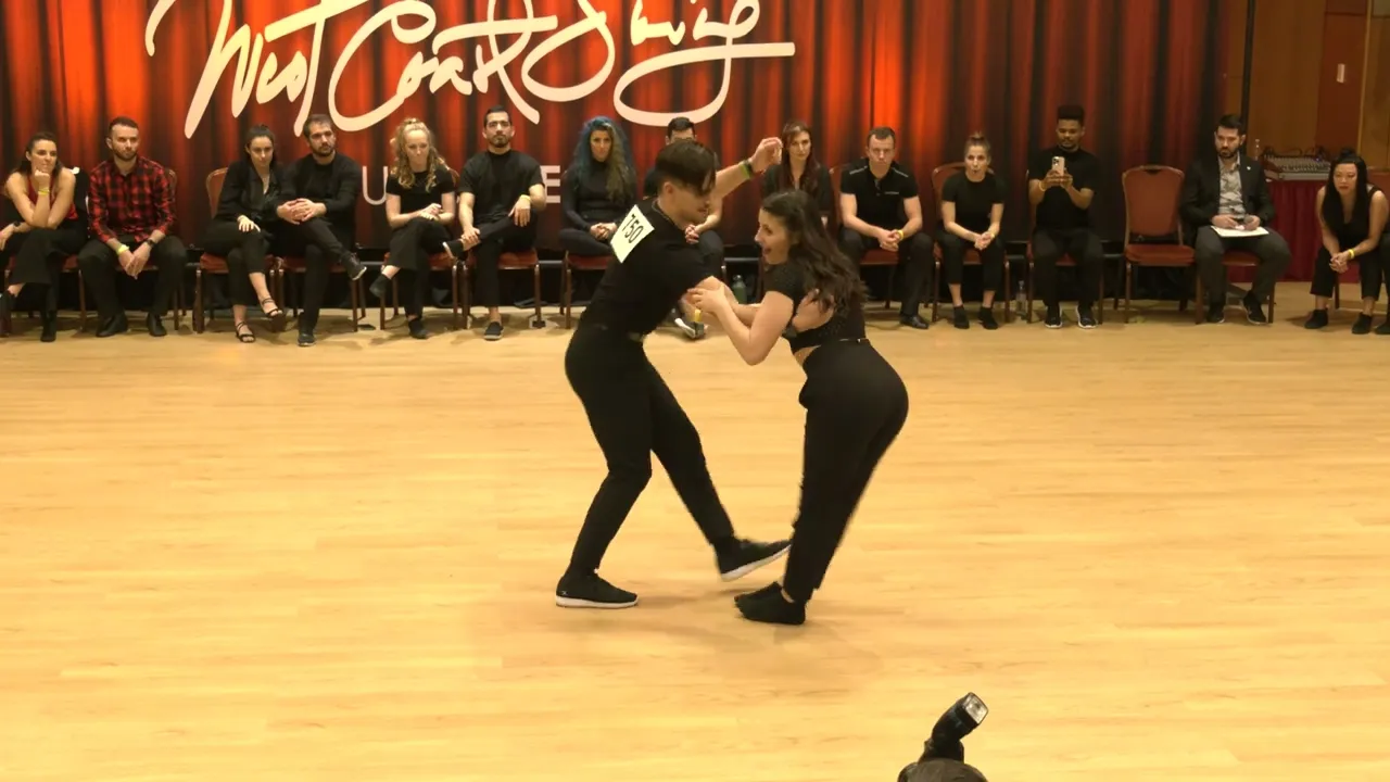 Byron Brunerie & Mélodie Paletta - 2nd place Strictly Open final - Budafest 2023