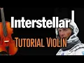 Interstellar | Tutorial Violin | Play Along 🎻