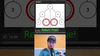 Easy Google Interview Question Symmetric Binary Tree - Leetcode 101
