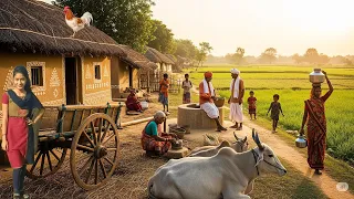 A Day In An Indian Village Witnessing The Simple Life Indian Real Village 