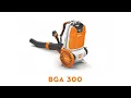 STIHL BGA 300 Cordless Backpack Blower Cordless Leaf Blower STIHL Backpack Blower STIHL GB