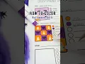 How to color a spooky Halloween quilt for your next coloring page