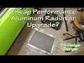 Cheap Performance Aluminum Radiator Small Block Upgrade 1974 Dodge Charger