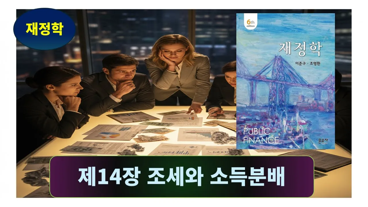 [이준구 재정학 핵심] 제14장 조세와 소득분배(세금의 진짜 주인은 누구일까)