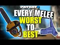 Every MELEE ranked WORST to BEST Payday 2