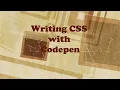 CSS in Codepen