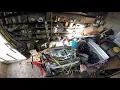 Engine run stand part 2 with a 350 sbc running on it