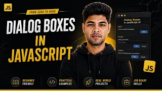 JavaScript Alert Prompt Confirm Dialog Boxes Explained JavaScript Tutorial