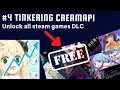 Unlock all Steam Games DLC - Tinkering CreamAPI