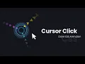 Awesome Cursor Click Animation For Your Website On Mouse Click - HTML CSS Javascript