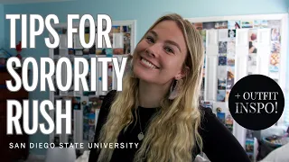 Tips for Sorority Rush at San Diego State University Outfit Inspiration