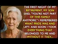 Download Lagu The First Night of My Retirement, My Son Said, \