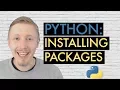 INSTALLING AND USING PACKAGES IN PYTHON Beginner s Guide to Python Lesson 10
