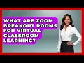 What Are Zoom Breakout Rooms For Virtual Classroom Learning - Teacher Tech Toolbox