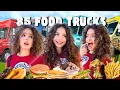 Kalogeras Sisters vs WORLDS LARGEST FOOD TRUCK CHALLENGE!