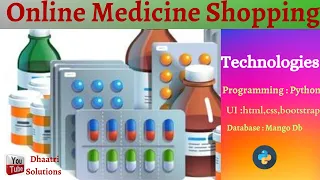Online Medicine Shopping In English Python Projects DHAATRI SOLUTIONS English 2023