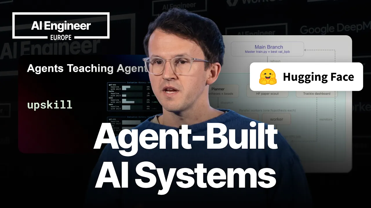 Your Coding Agent Should Do AI System Engineering — Ben Burtenshaw, Hugging Face: video thumbnail