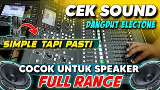 Download CEK SOUND DANGDUT KOPLO GLERR SIMPEL TAPI PASTI COCOK UNTUK TEST SPEAKER FULL RANGE 2024 MP3