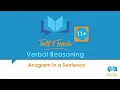 11 Verbal Reasoning Anagrams
