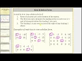 Row Echelon Form Pivot Positions Basic and Free Variables